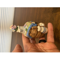 1996 VTG Fitz & Floyd Countryside Rocking chair/Barrel/Cat Salt & Pepper Shakers