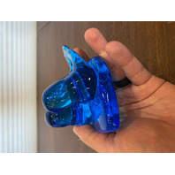 VTG Leo Ward 1994 Duo Blue Birds Of Happiness On/Heart Pedestal Figurine 2.75"H