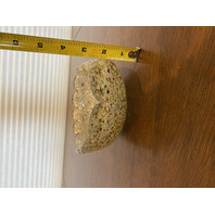 VTG MURANO Multicolored Silver Flake Confetti Ashtray Bowl 6"L ITALY