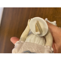 VTG LLADRO HAPPY BIRTHDAY Glossy Girl W/CakeFigurine #5429, 8"H SPAIN