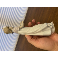 VTG LLADRO HAPPY BIRTHDAY Glossy Girl W/CakeFigurine #5429, 8"H SPAIN