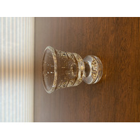 VTG STEUBEN Crystal Twisted Stem Toothpick Holder 3.25"H