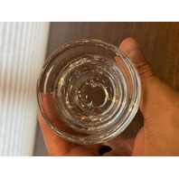 VTG STEUBEN Crystal Twisted Stem Toothpick Holder 3.25"H