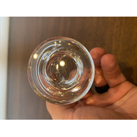 VTG STEUBEN Crystal Twisted Stem Toothpick Holder 3.25"H