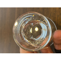 VTG STEUBEN Crystal Twisted Stem Toothpick Holder 3.25"H