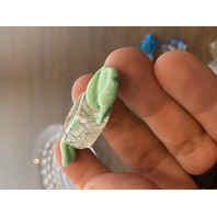 Small American Fostoria Plate & 9 Hand Blown Art Glass Candies SET(10)