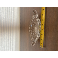 Small American Fostoria Dish & 8 Hand Blown Art Glass Candies SET(9)