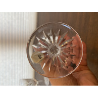 SET(8) VTG WATERFORD Crystal LISMORE Water Goblets 7"H, SIGNED, IRELAND