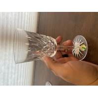 SET(8) VTG WATERFORD Crystal LISMORE Water Goblets 7"H, SIGNED, IRELAND