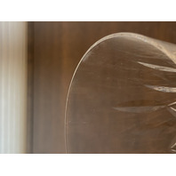 SET(8) VTG WATERFORD Crystal LISMORE Water Goblets 7"H, SIGNED, IRELAND