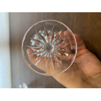 SET(12) VTG WATERFORD Crystal LISMORE Claret Wine Glasses SIGNED 5.75"H