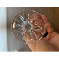 SET(12) VTG WATERFORD Crystal LISMORE Claret Wine Glasses SIGNED 5.75"H