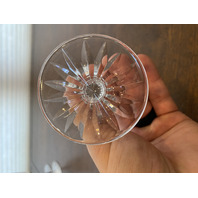 SET(12) VTG WATERFORD Crystal LISMORE Claret Wine Glasses SIGNED 5.75"H