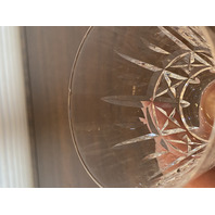 SET(8) VTG WATERFORD CRYSTAL "KYLEMORE" Claret Wine Glasses 6"H SIGNED