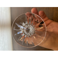 SET(8) VTG WATERFORD CRYSTAL "KYLEMORE" Claret Wine Glasses 6"H SIGNED