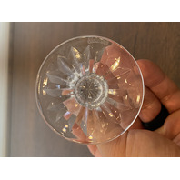 SET(8) VTG WATERFORD CRYSTAL "KYLEMORE" Claret Wine Glasses 6"H SIGNED