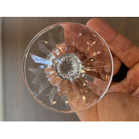 SET(8) VTG WATERFORD CRYSTAL "KYLEMORE" Claret Wine Glasses 6"H SIGNED