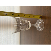 SET(8) VTG WATERFORD CRYSTAL "KYLEMORE" Claret Wine Glasses 6"H SIGNED