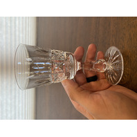 SET(8) VTG WATERFORD CRYSTAL "KYLEMORE" Claret Wine Glasses 6"H SIGNED