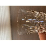 SET(8) VTG WATERFORD CRYSTAL "KYLEMORE" Claret Wine Glasses 6"H SIGNED