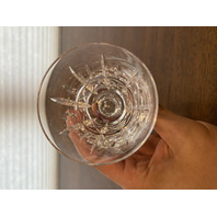 SET(8) VTG WATERFORD CRYSTAL "KYLEMORE" Claret Wine Glasses 6"H SIGNED