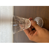 SET(8) VTG WATERFORD CRYSTAL "KYLEMORE" Claret Wine Glasses 6"H SIGNED