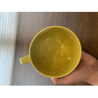 SET(4) VTG Pink/Yellow/Blue Ceramic Dishes