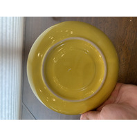 SET(4) VTG Pink/Yellow/Blue Ceramic Dishes