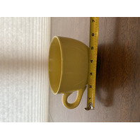 SET(4) VTG Pink/Yellow/Blue Ceramic Dishes