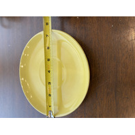 SET(4) VTG Pink/Yellow/Blue Ceramic Dishes