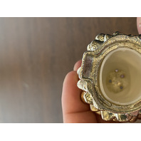 Silver Treasures By Godinger Silver Plated Pine Cone Salt & Pepper Shakers 2"H