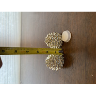 Silver Treasures By Godinger Silver Plated Pine Cone Salt & Pepper Shakers 2"H