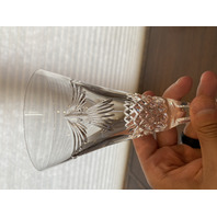 PAIR Of WATERFORD Crystal PEACE Champagne Flutes 9.25"H SIGNED