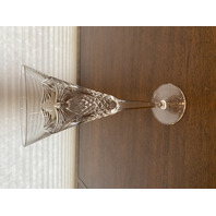 PAIR Of WATERFORD Crystal PEACE Champagne Flutes 9.25"H SIGNED