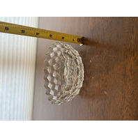 VTG AMERICAN FOSTORIA Cubist Pattern 2-Part Mayo Bowl 5.25"W