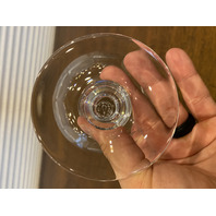 SET(6) VTG BACCARAT Crystal BRETAGNE Champagne/Tall Sherbet Glasses 4.25" SIGNED