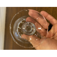 SET(6) VTG BACCARAT Crystal BRETAGNE Champagne/Tall Sherbet Glasses 4.25" SIGNED