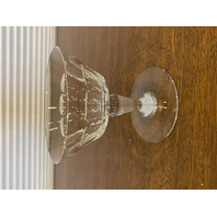 SET(6) VTG BACCARAT Crystal BRETAGNE Champagne/Tall Sherbet Glasses 4.25" SIGNED