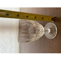 12 VTG WATERFORD Crystal COLLEEN Short Stem Claret Wine Glasses SIGNED 4.75"H