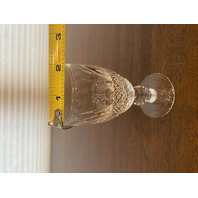 VTG SET(6) WATERFORD Crystal COLLEEN Sherry Glasses SIGNED 4.25"H