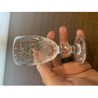 VTG SET(6) WATERFORD Crystal COLLEEN Sherry Glasses SIGNED 4.25"H