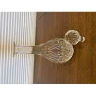 MARQUIS By WATERFORD Crystal BROOKSIDE Decanter W/Stopper SIGNED 12.75"H