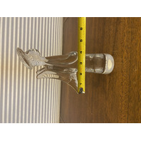 The Toscany Collection Lead Crystal Angel Figurine 9"H