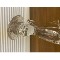 The Toscany Collection Lead Crystal Angel Figurine 9"H