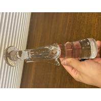 The Toscany Collection Lead Crystal Angel Figurine 9"H