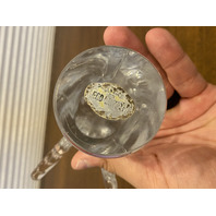 The Toscany Collection Lead Crystal Angel Figurine 9"H