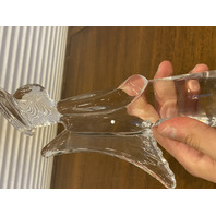 The Toscany Collection Lead Crystal Angel Figurine 9"H