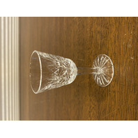 SET(3) VTG  WATERFORD Crystal LISMORE Cordial Glasses SIGNED  3.5"H IRELAND