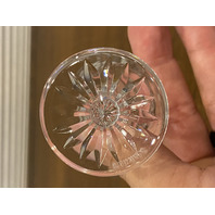 SET(3) VTG  WATERFORD Crystal LISMORE Cordial Glasses SIGNED  3.5"H IRELAND