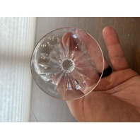 SET(12) VTG WATERFORD Crystal LISMORE Champagne/Tall Sherbet Glasses SIGNED 4"H